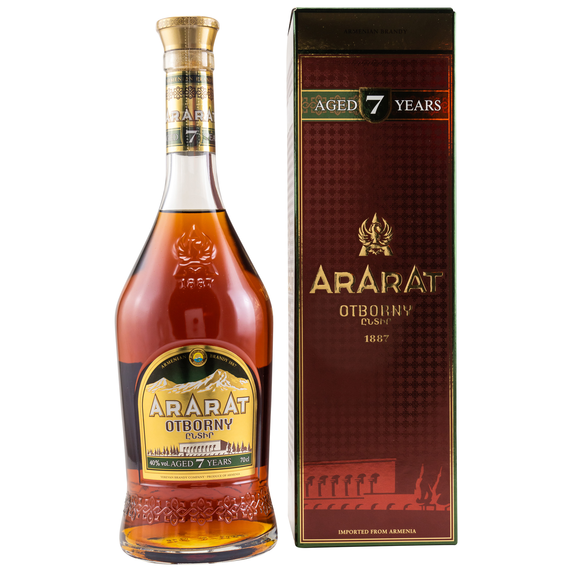 Ararat Brandy Otborny 7 y. - 40% vol.