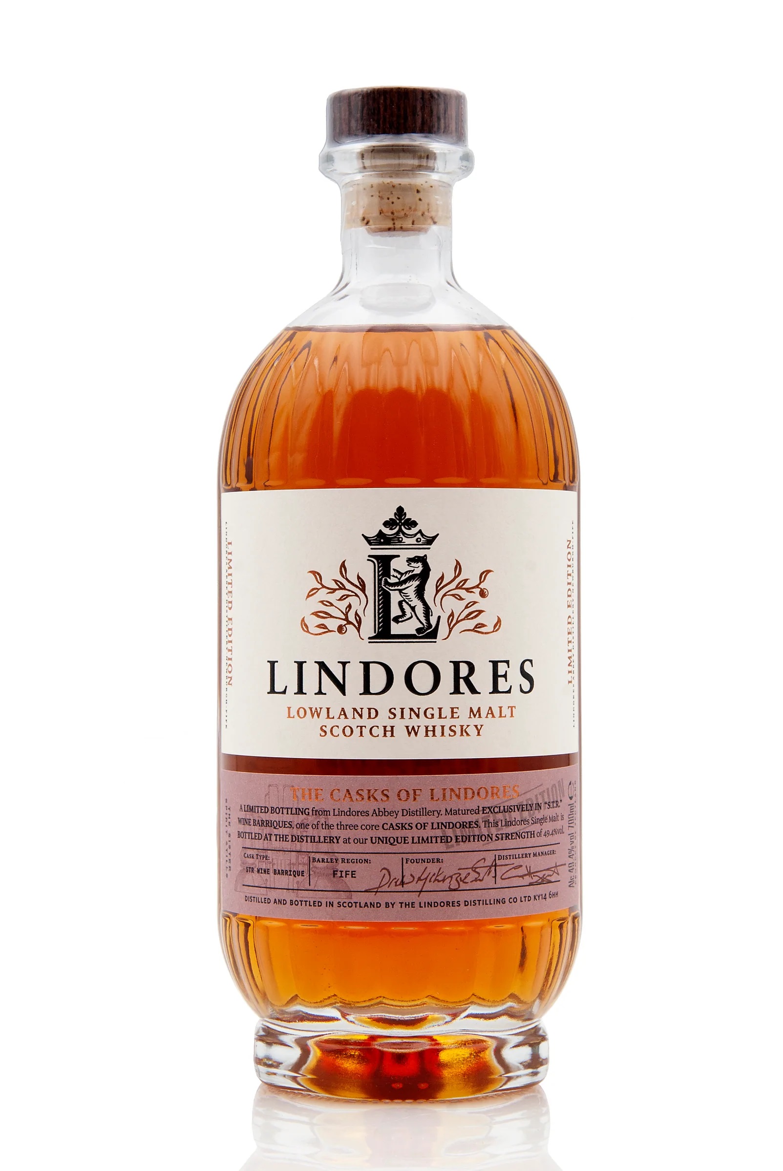 Lindores Abbey Distillery - Casks of Lindores STR Wine Barrique 49,4%
