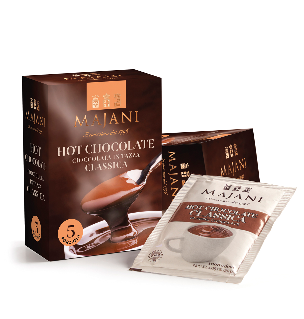 Majani Cioccolata Hot Chocolate Classica 150g.
