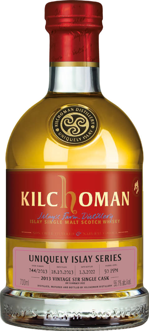 Kilchoman Uniquely Islay An Samhradh 2013 · STR Cask 55,1%