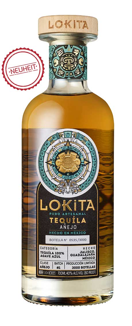 Lokita Tequila Anejo 40%
