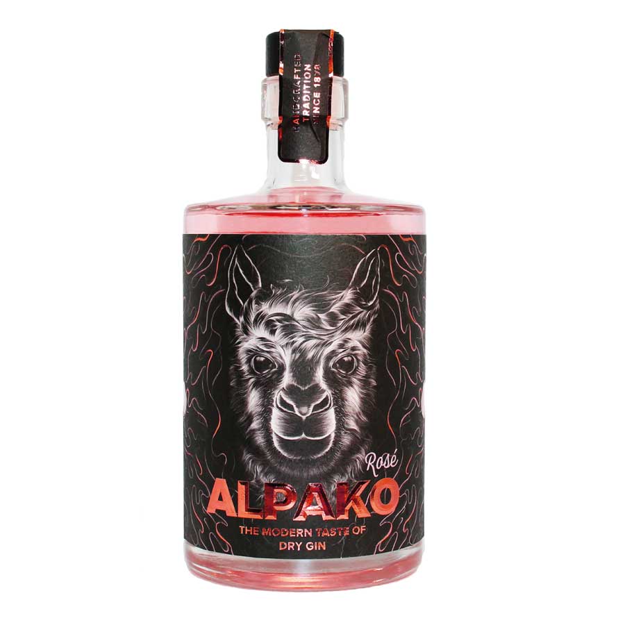Alpako Rosé Gin Herne 43% - 0,5l.
